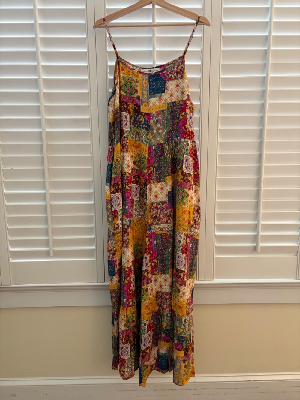 Natural Life® Patchwork Jumpsuit Sz XL - Picture 3 of 6